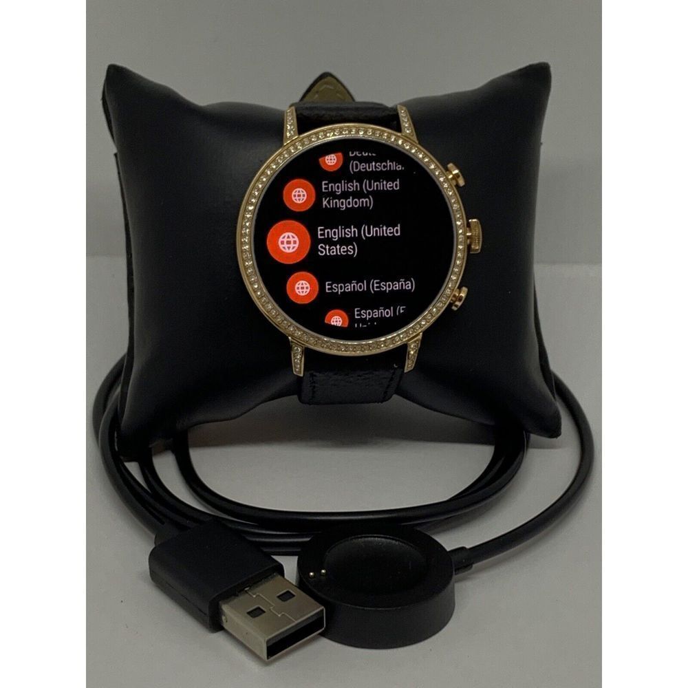 Fossil Gen 4 Authentic Digital Dial Smart Watch Custom Band FTW6011 QT520